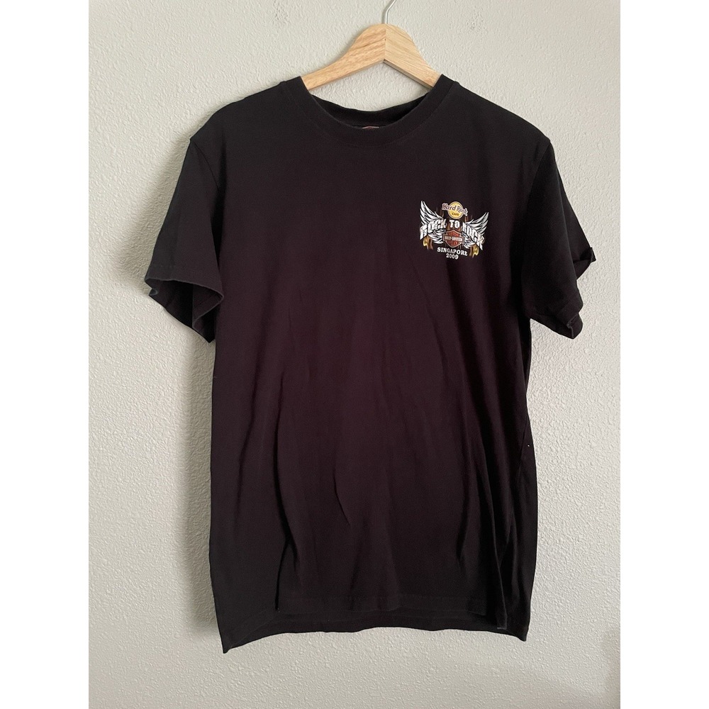 2009 Harley Davidson X Hard Rock Cafe Singapore Y2K Medium*